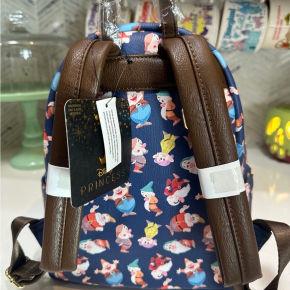 Disney Loungefly Seven Dwarfs Backpack - Picture 2 of 3